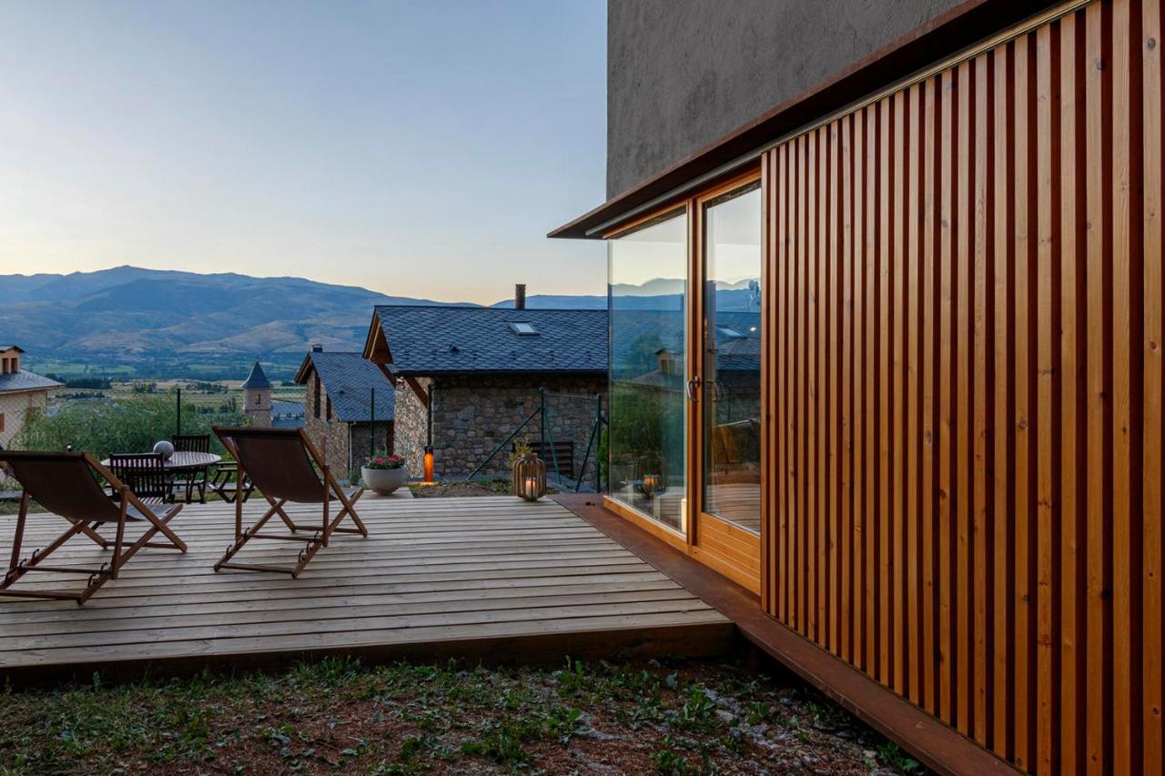 Villa Fantastica Casa De Diseno En Alp Esterno foto